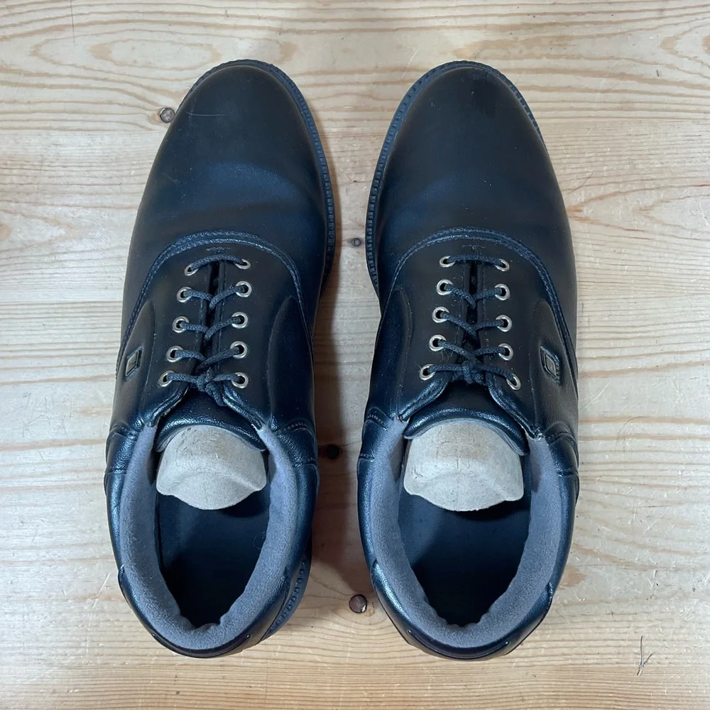 FootJoy FJ Originals Golf Shoes Men’s 10.5 M Black Synthetic Leather 45331